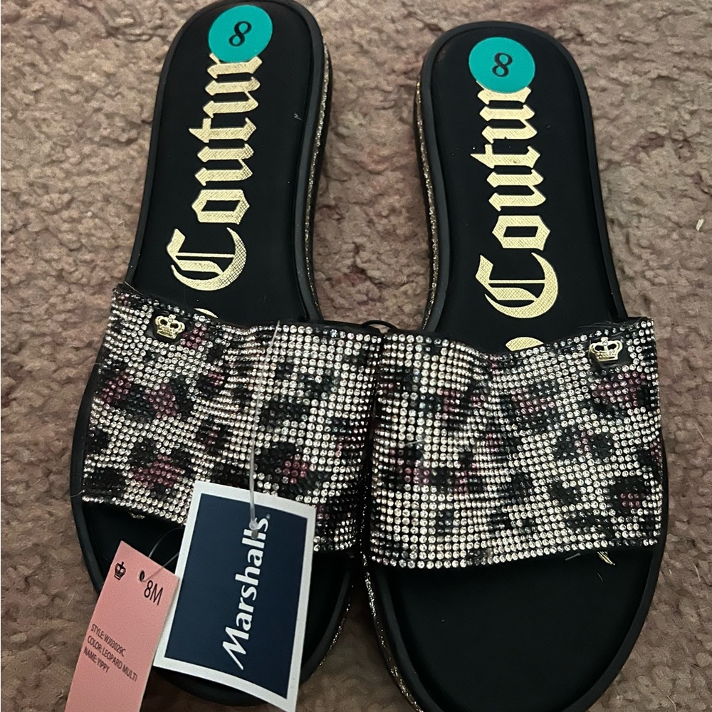 Leopard sandals